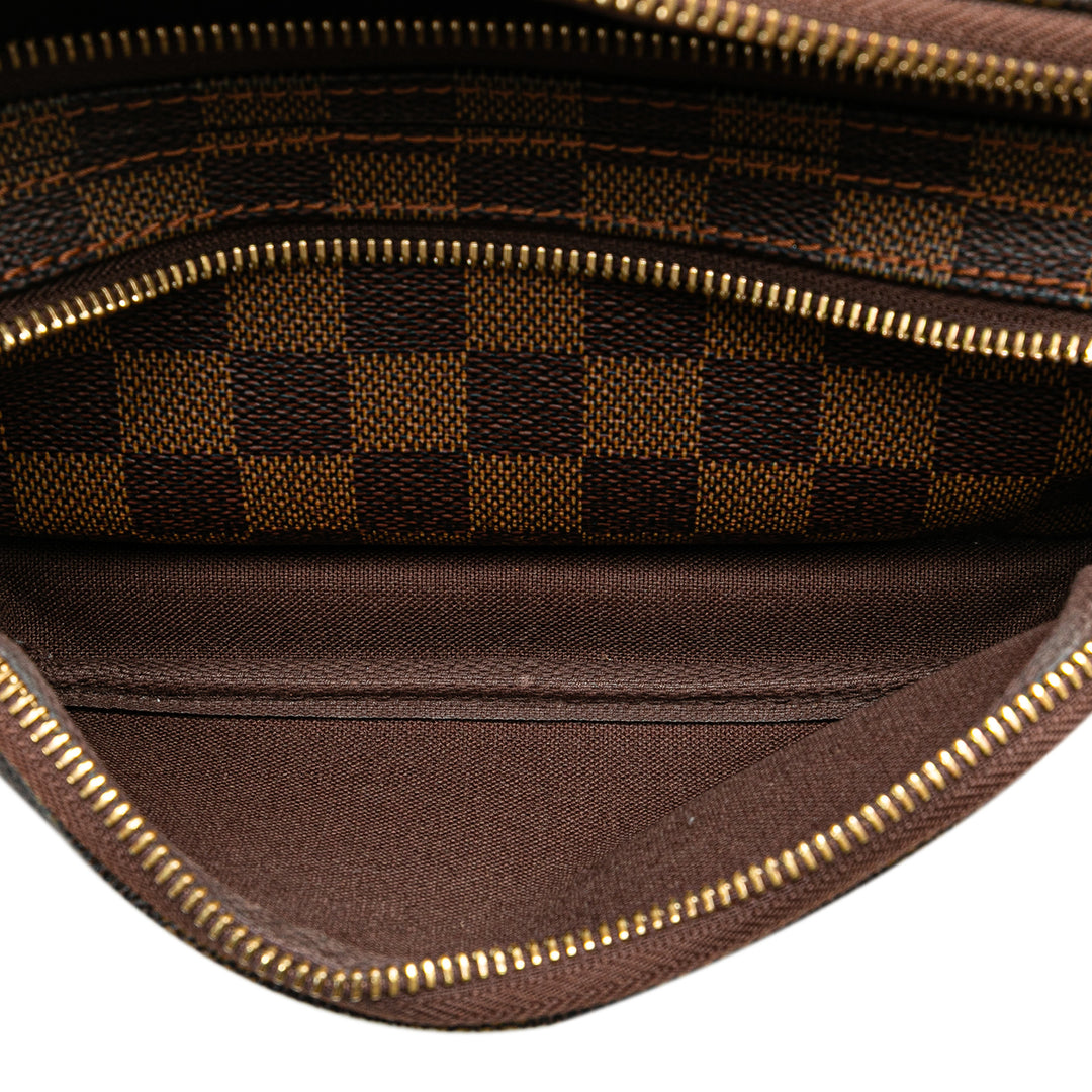 Damier Ebene Melville Belt Bum Bag Brown - Gaby Paris