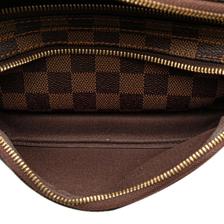 Damier Ebene Melville Belt Bum Bag Brown - Gaby Paris