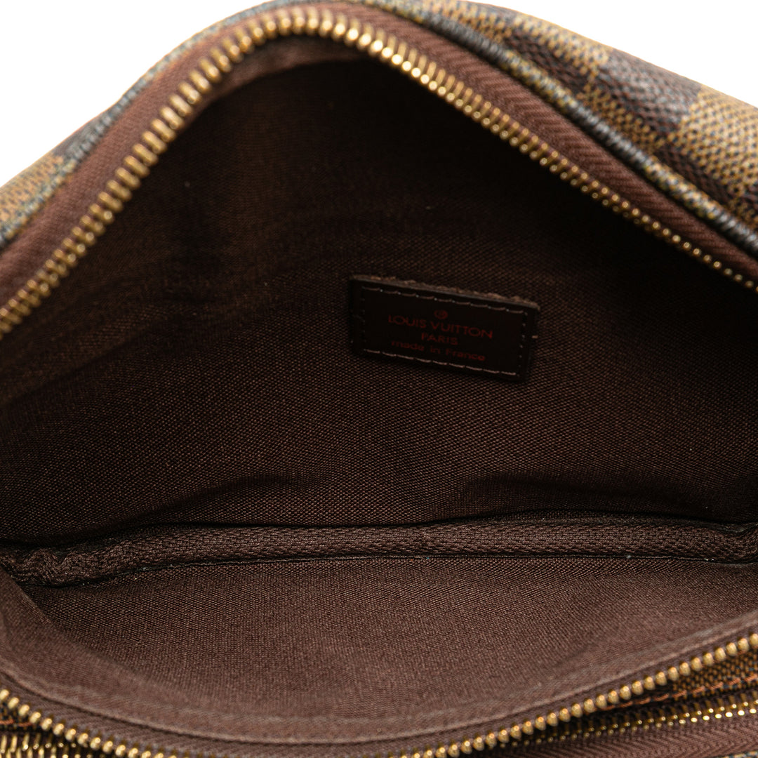 Damier Ebene Melville Belt Bum Bag Brown - Gaby Paris
