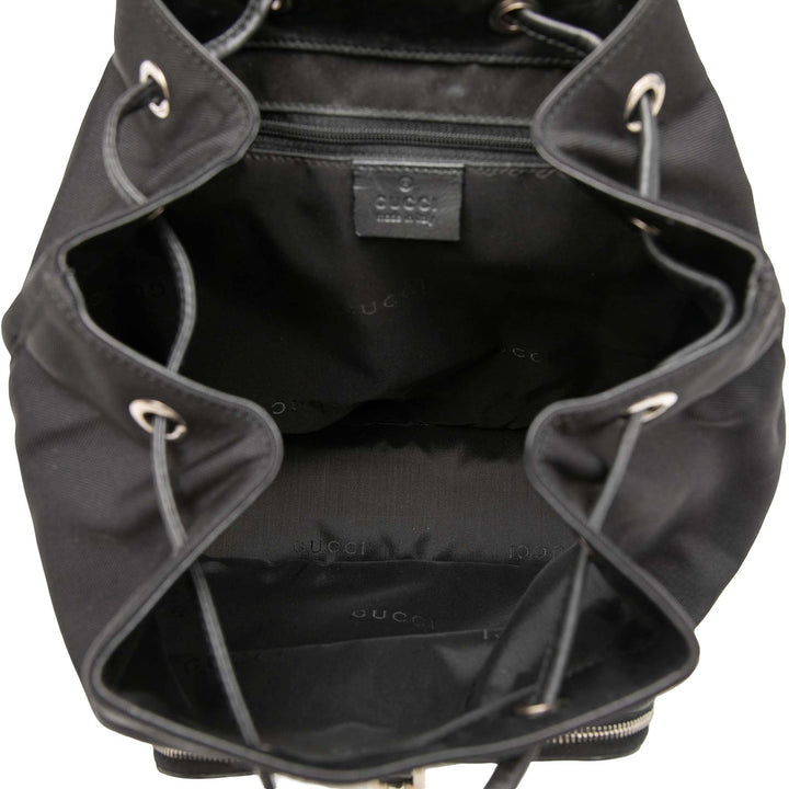 Gucci Jackie Sac à dos à cordon Toile