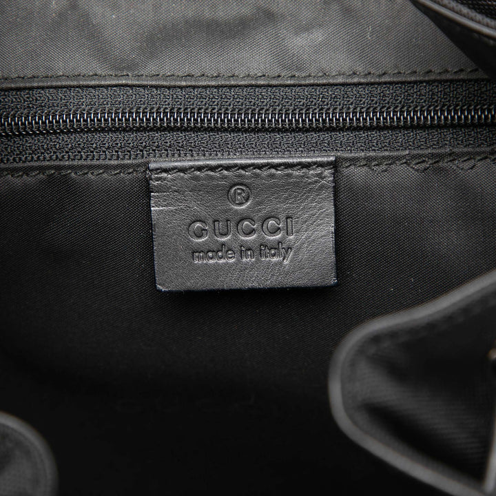 Gucci Jackie Sac à dos à cordon Toile