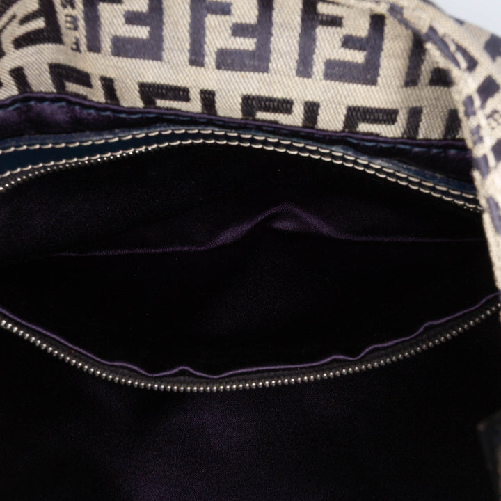 Zucchino Canvas Shoulder Bag Gray - Gaby Paris