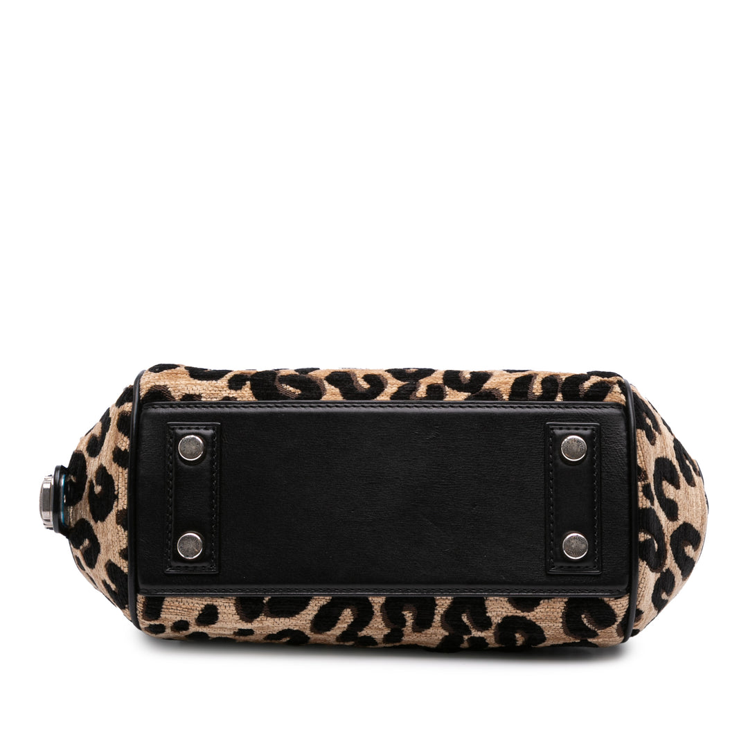 Louis Vuitton Stephen Sprouse Chenille Leopard Baby Bag Marron