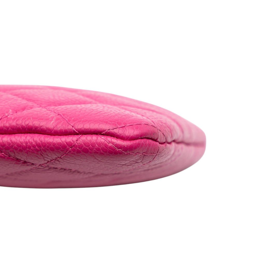 Chanel Small Matelassé Caviar O Étui Pochette