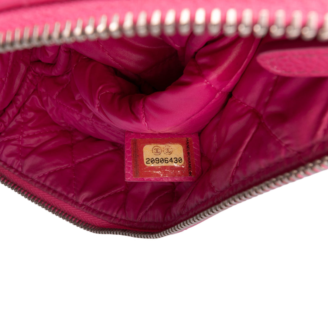 Chanel Small Matelassé Caviar O Étui Pochette
