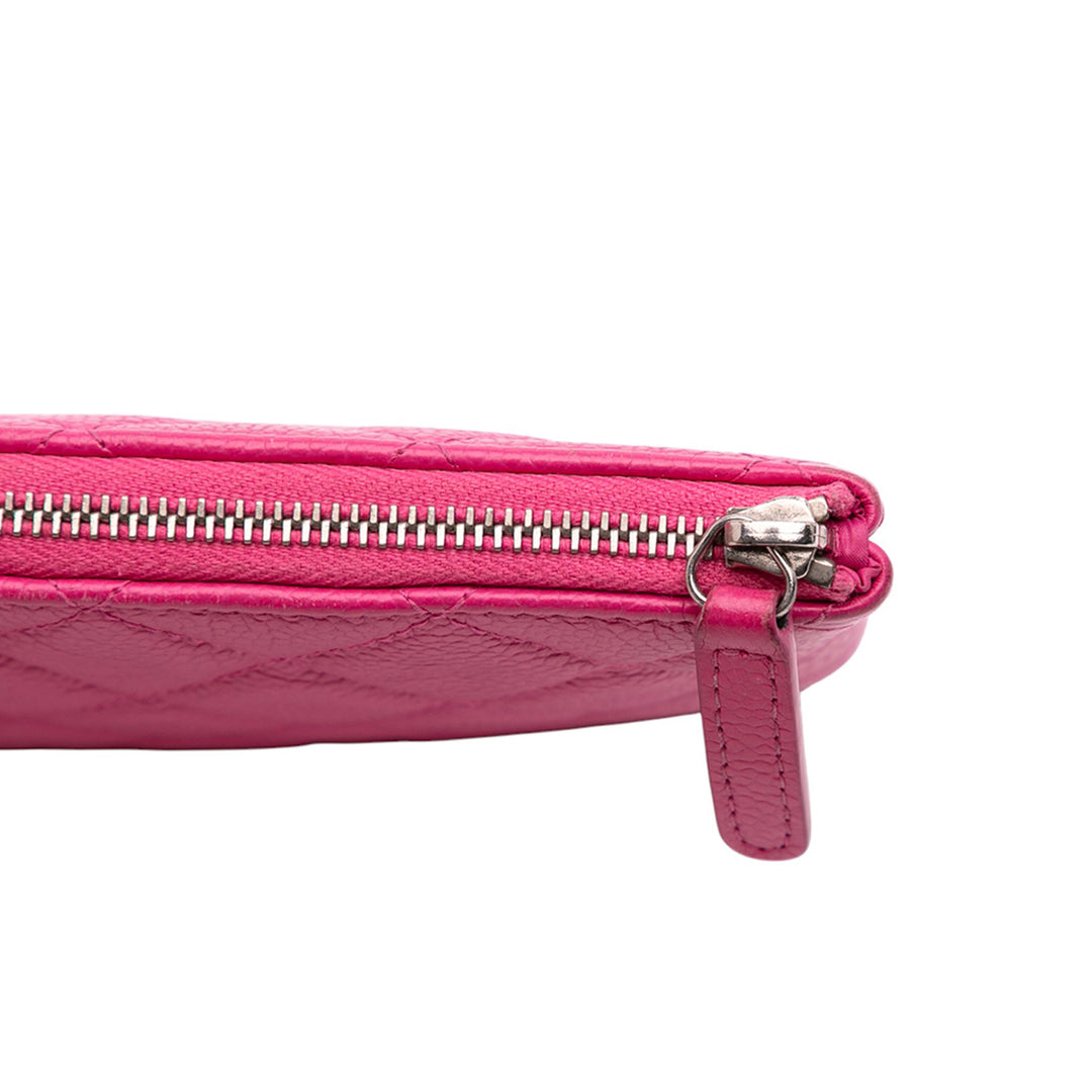 Chanel Small Matelassé Caviar O Étui Pochette