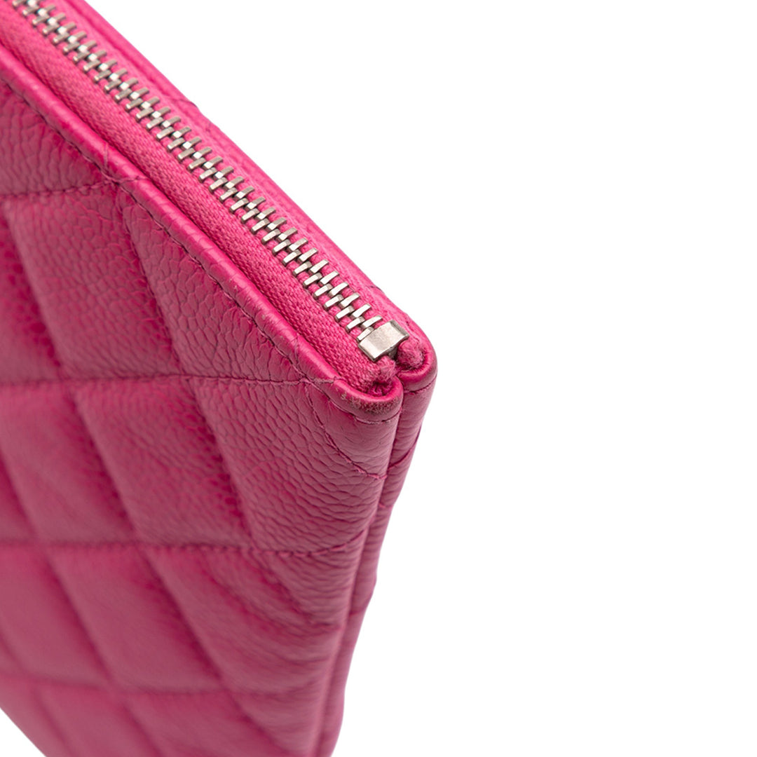 Chanel Small Matelassé Caviar O Étui Pochette