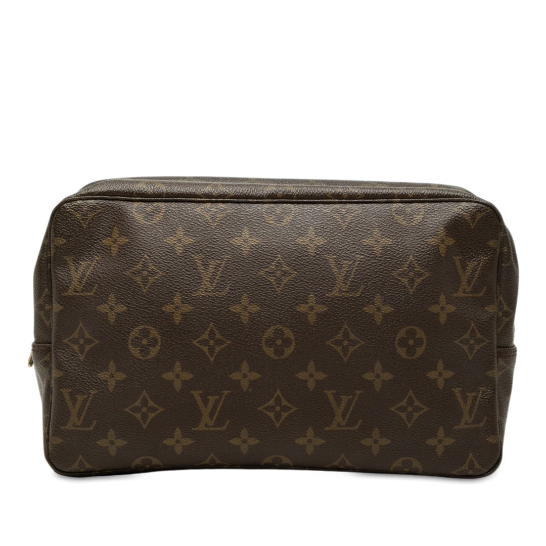Louis Vuitton Trousse Toilette 28 Monogram Marron – vue principale – GABY PARIS