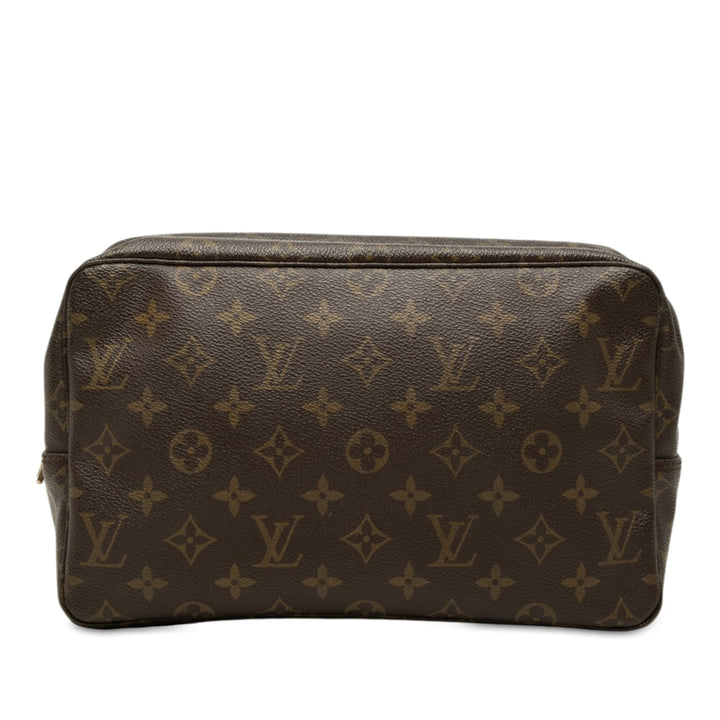 Louis Vuitton Trousse Toilette 28 Monogram Marron – vue principale – GABY PARIS