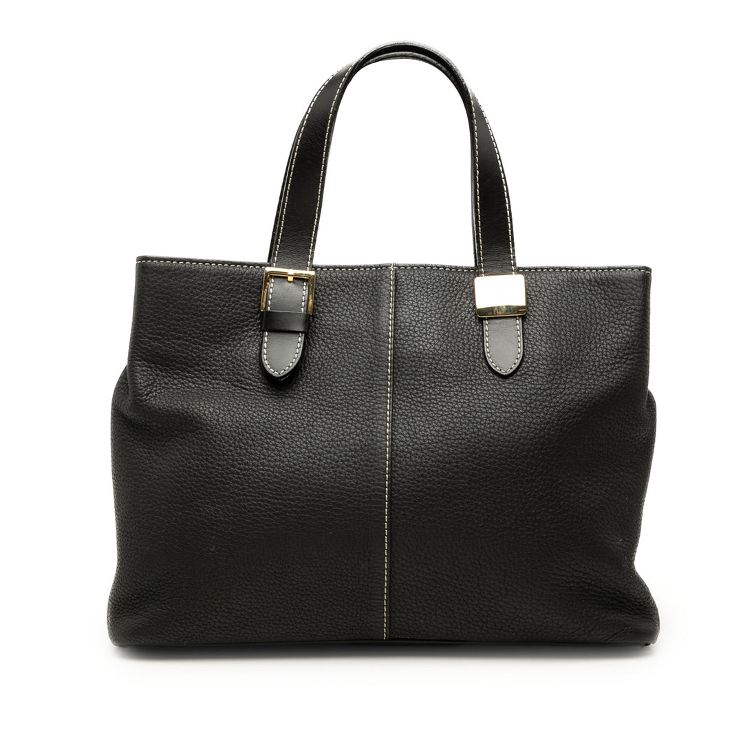Burberry Cabas Noir – vue principale – GABY PARIS