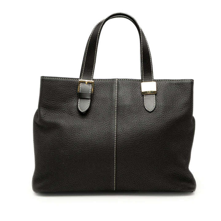 Burberry Cabas Noir – vue principale – GABY PARIS