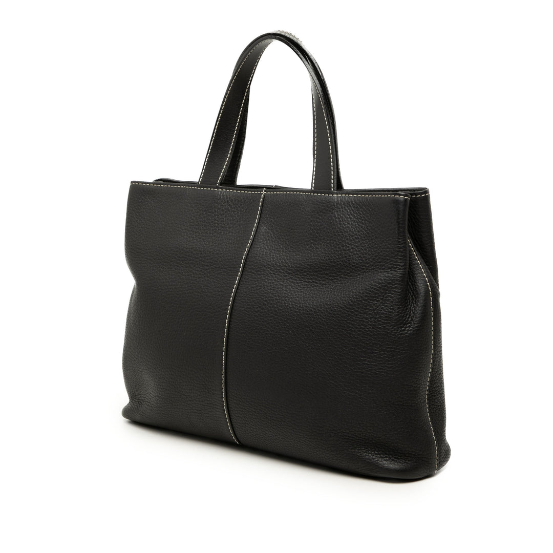 Burberry Cabas Noir – vue 2 – GABY PARIS