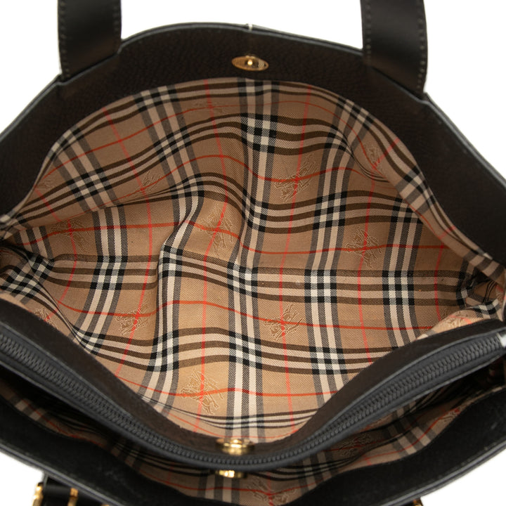 Burberry Cabas Noir – vue 4 – GABY PARIS