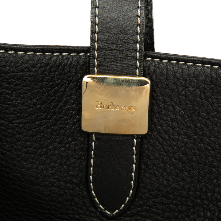 Burberry Cabas Noir – vue 5 – GABY PARIS