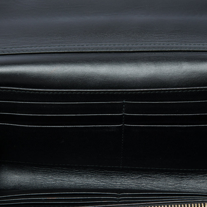 Dior JAdior Wallet on Chain Cuir de veau Noir – vue 4 – GABY PARIS