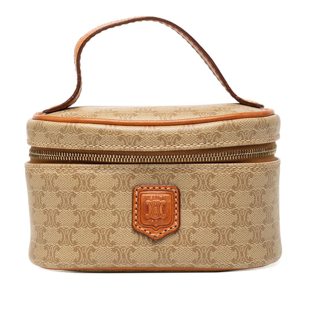Celine Mini Macadam Coated Toile Vanity