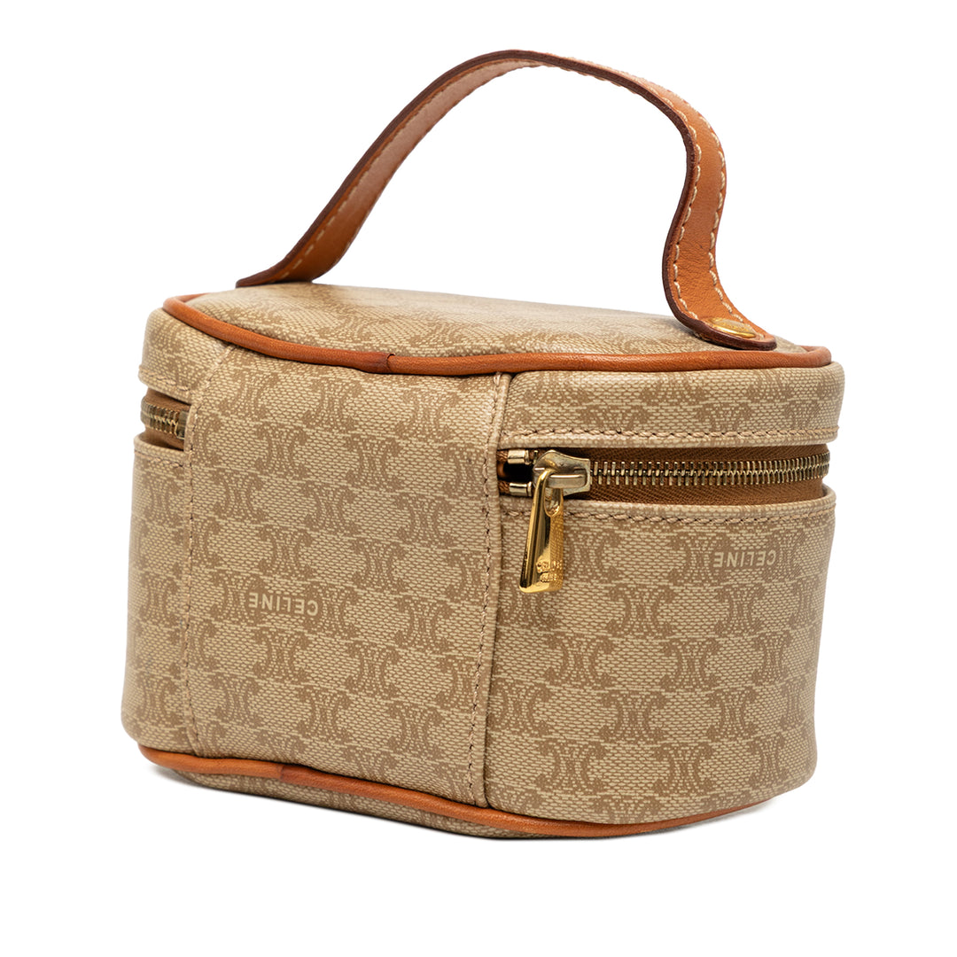 Celine Mini Macadam Coated Toile Vanity
