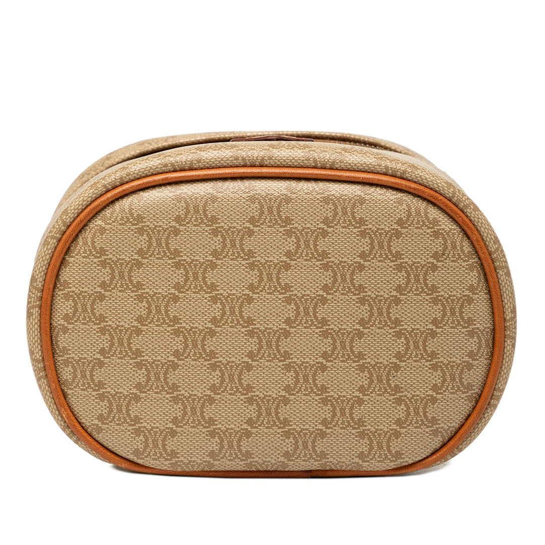 Celine Mini Macadam Coated Toile Vanity