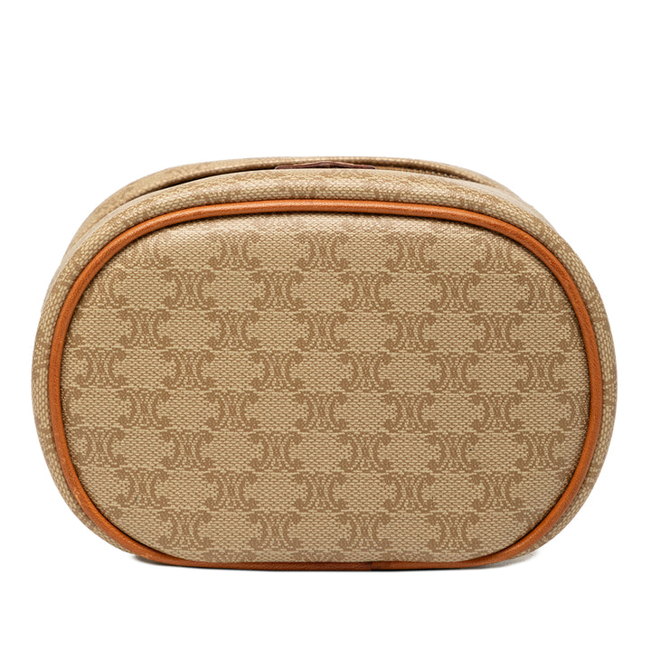 Celine Mini Macadam Coated Toile Vanity