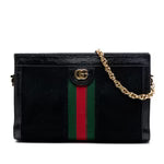 Gucci Small Daim Web Ophidia Chain noir