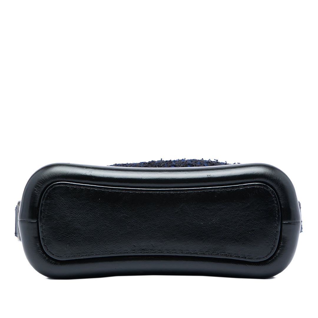 Chanel Gabrielle Sac Petit Tweed Noir
