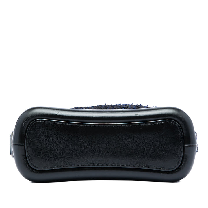 Chanel Gabrielle Sac Petit Tweed Noir