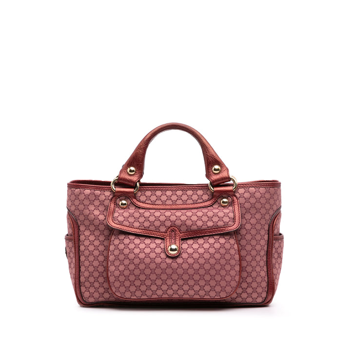 Macadam Canvas Boogie Handbag Red - Gaby Paris