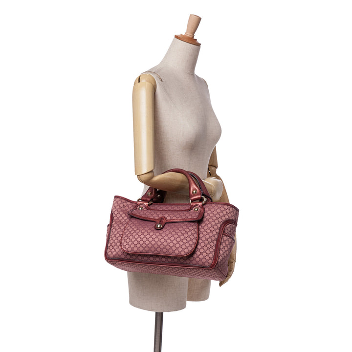 Macadam Canvas Boogie Handbag Red - Gaby Paris