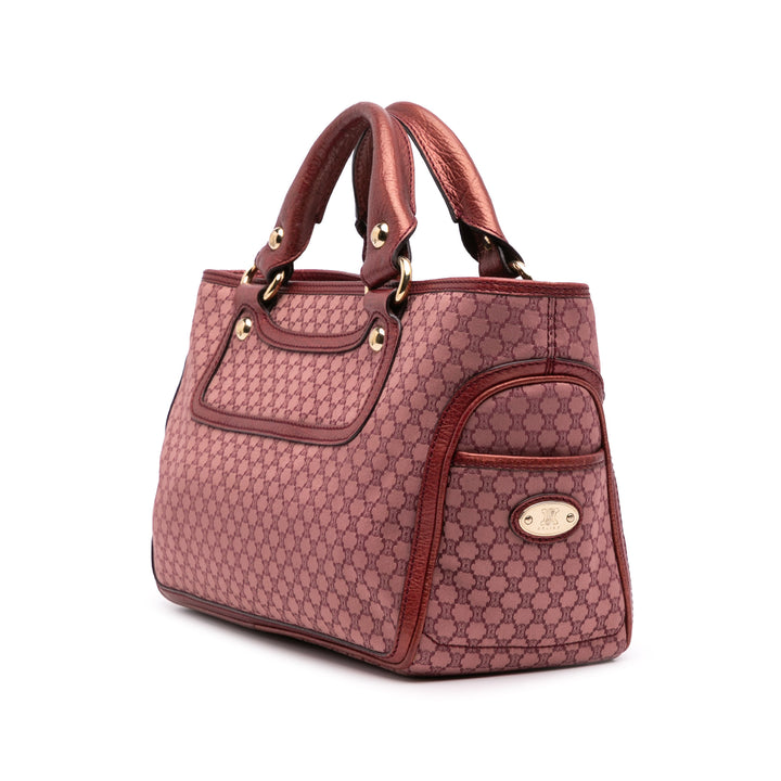 Macadam Canvas Boogie Handbag Red - Gaby Paris
