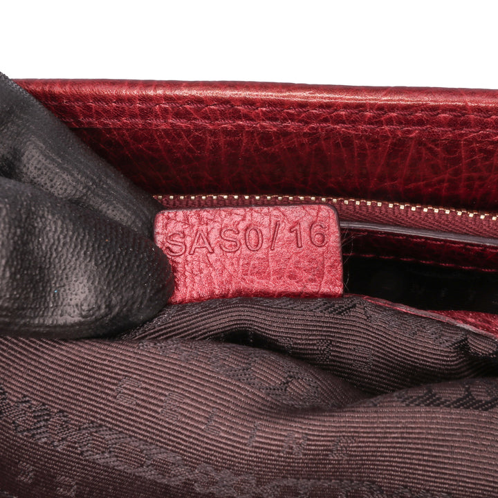 Macadam Canvas Boogie Handbag Red - Gaby Paris