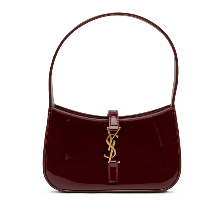 Saint Laurent Mini Cuir verni Le 5 a 7