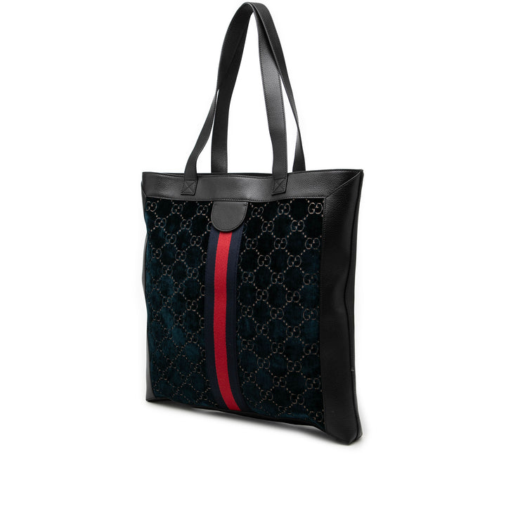 Gucci GG Web Ophidia Cabas Grand Bleu