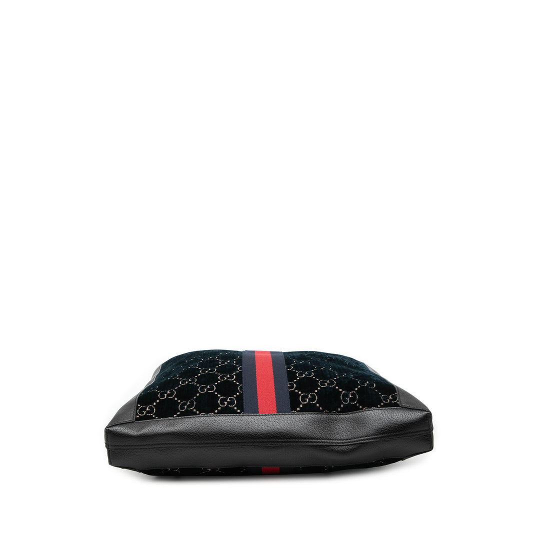 Gucci GG Web Ophidia Cabas Grand Bleu
