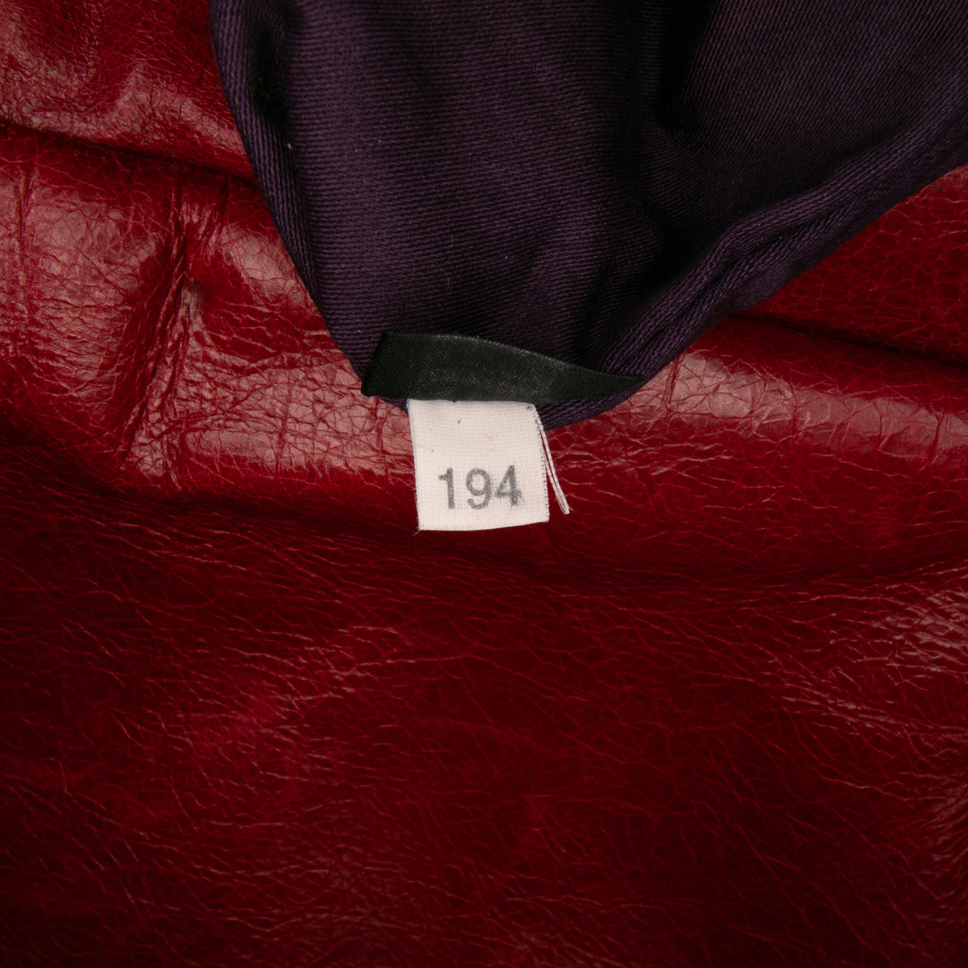 Miu Miu Matelasse Nappa Coffer Sac cartable Rouge