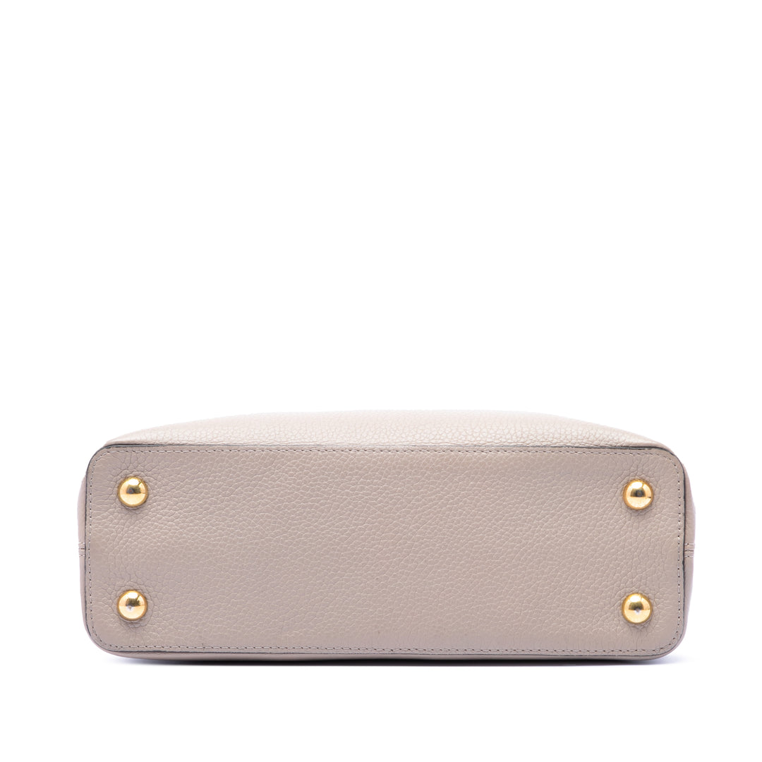 Louis Vuitton Taurillon Capucines MM