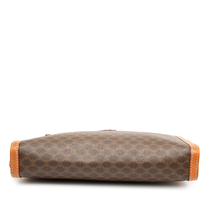 Celine Macadam Coated Toile Pochette