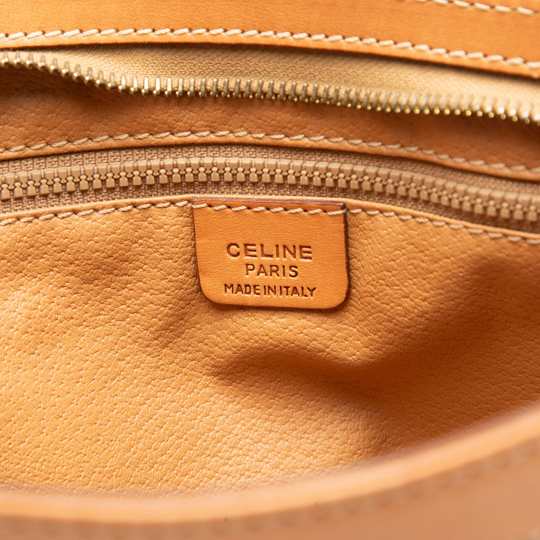 Celine Macadam Coated Toile Pochette