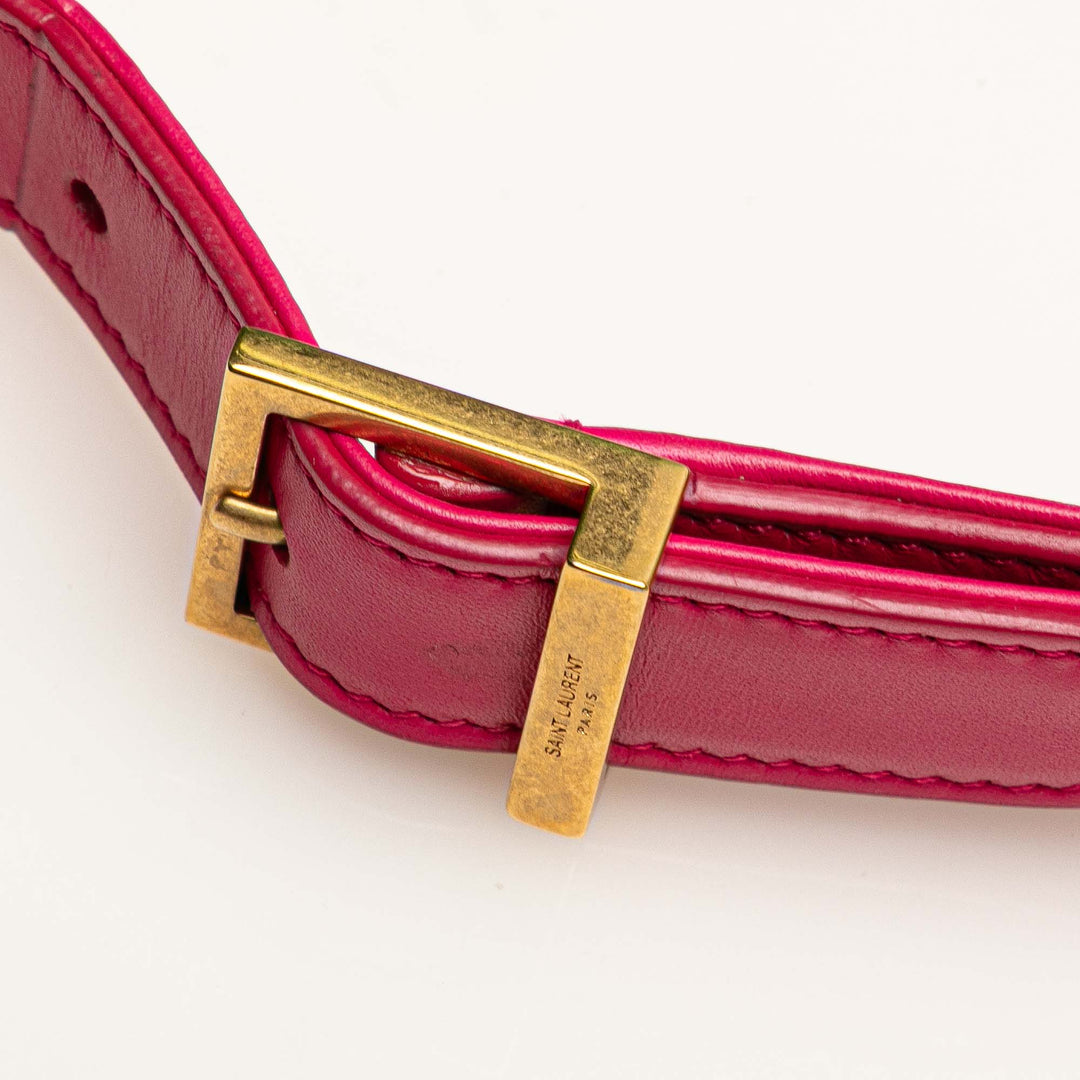 Saint Laurent Smooth Cuir de veau Le 5 a 7