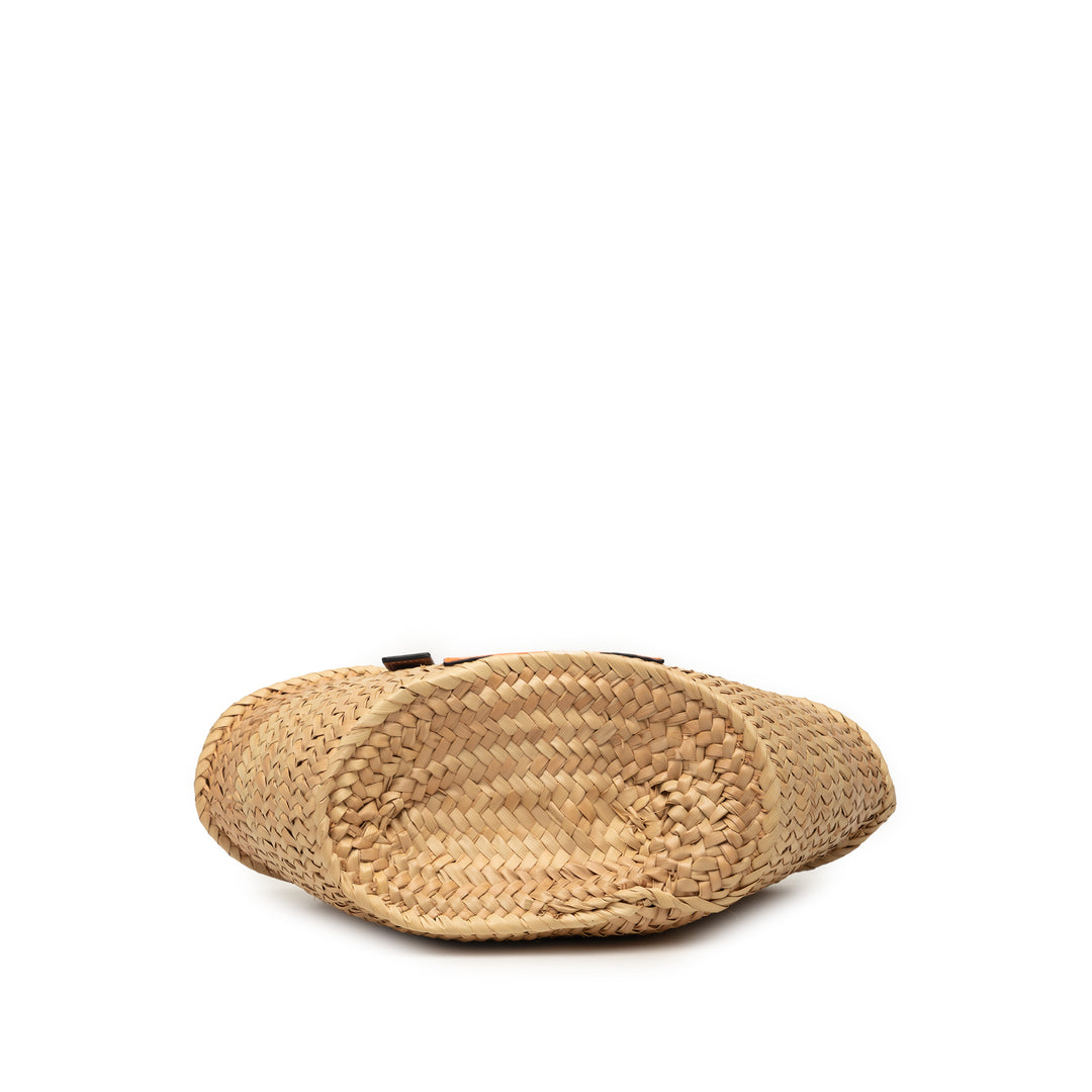 LOEWE Small Raffia Basket Cabas