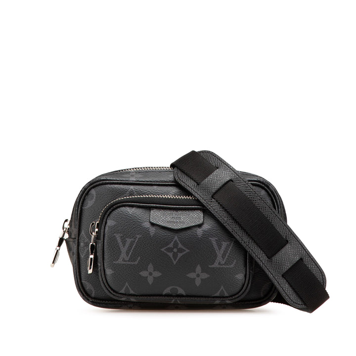 Monogram Eclipse Taigarama Outdoor Pouch Black - Gaby Paris