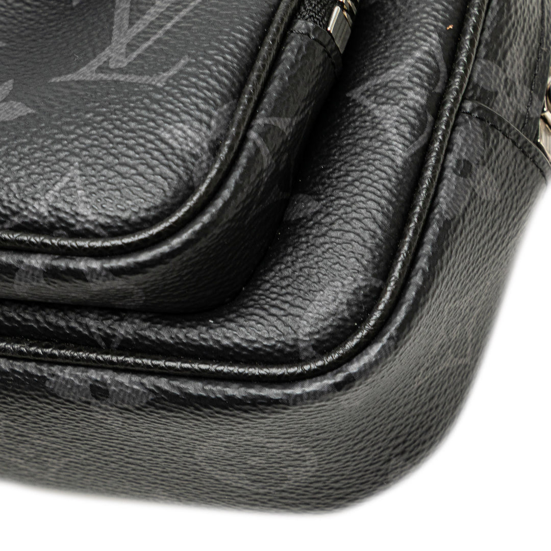 Monogram Eclipse Taigarama Outdoor Pouch Black - Gaby Paris