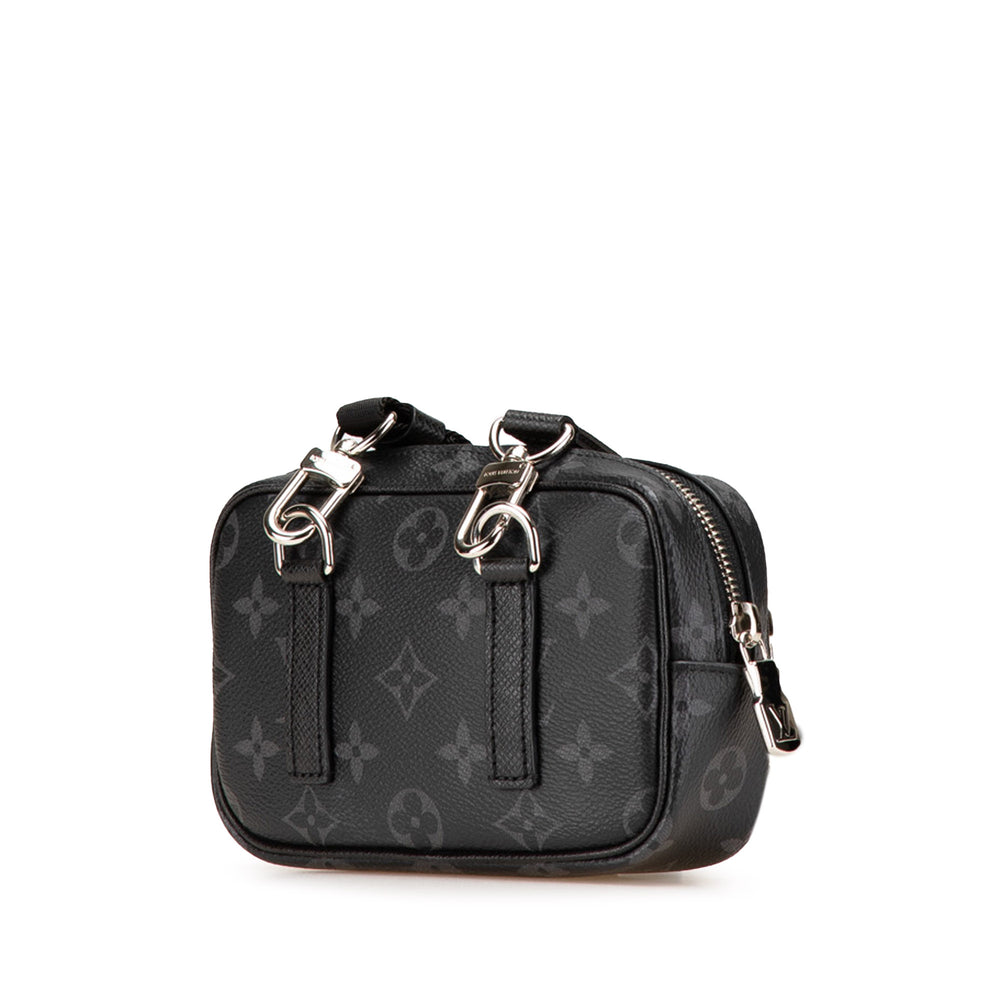 Monogram Eclipse Taigarama Outdoor Pouch Black - Gaby Paris