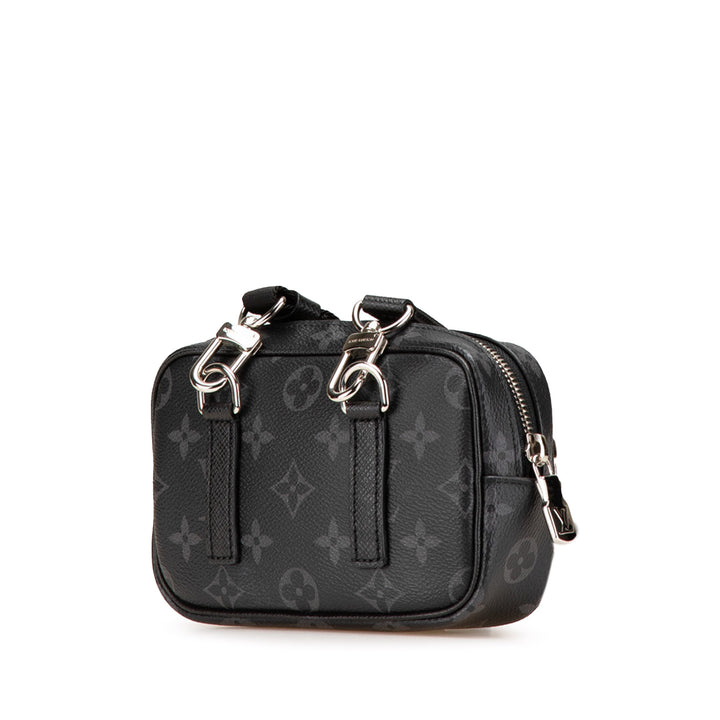 Monogram Eclipse Taigarama Outdoor Pouch Black - Gaby Paris