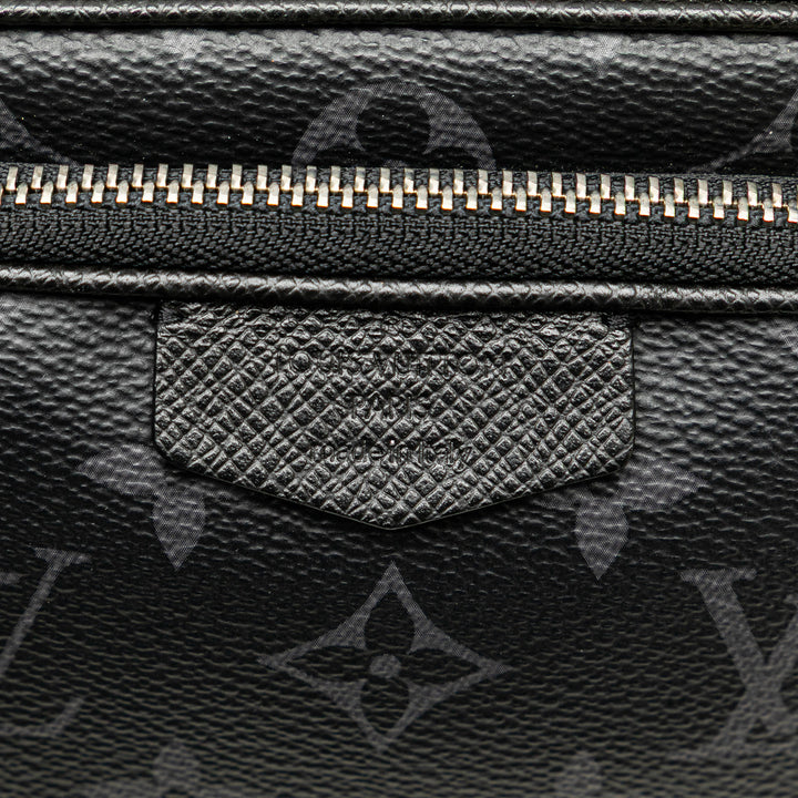 Monogram Eclipse Taigarama Outdoor Pouch Black - Gaby Paris