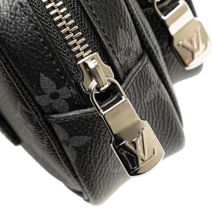 Monogram Eclipse Taigarama Outdoor Pouch Black - Gaby Paris