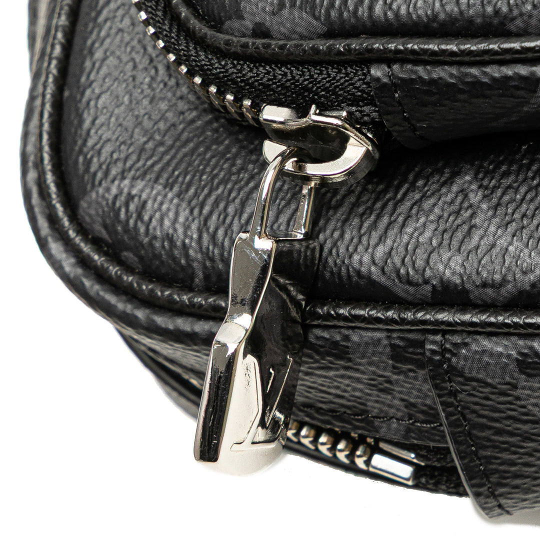 Monogram Eclipse Taigarama Outdoor Pouch Black - Gaby Paris