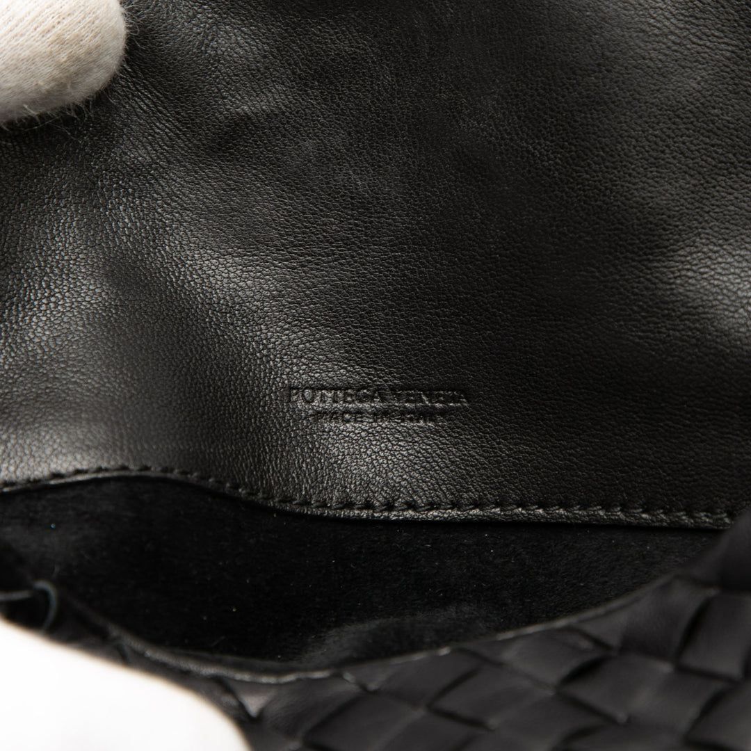 Bottega Veneta Intrecciato à rabat Pochette