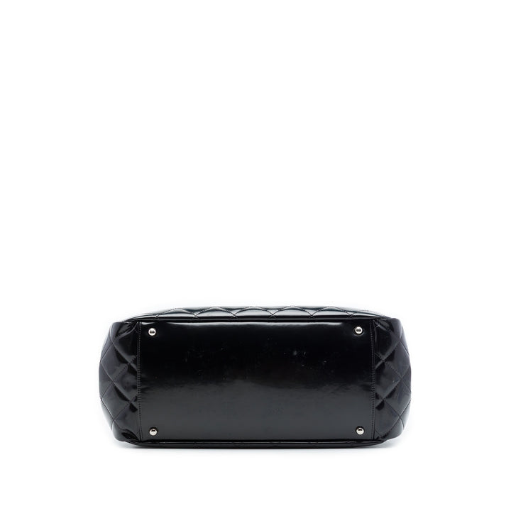 Chanel Matelassé Cuir verni Reissue 2.55 Accordion à rabat
