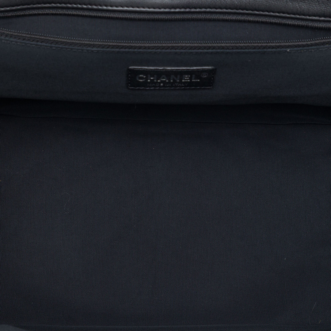 Chanel Matelassé Cuir verni Reissue 2.55 Accordion à rabat