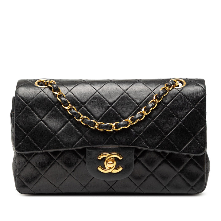 Chanel Small Classic Cuir d’agneau Double rabat